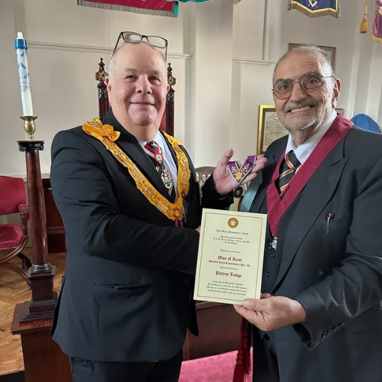 Scarlet Cord Expands in Kent with New Admissions at Man of Kent Consistory