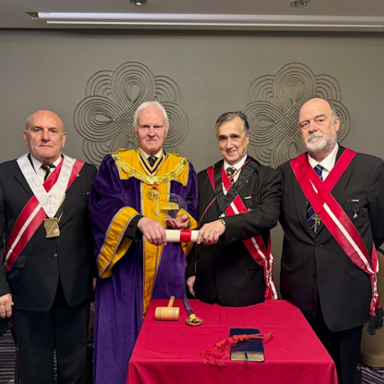 The Scarlet Cord Greek Odyssey Continues…The Acropolis Consistory No. 163