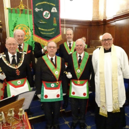 A new banner dedication at Sedgemoor Lodge